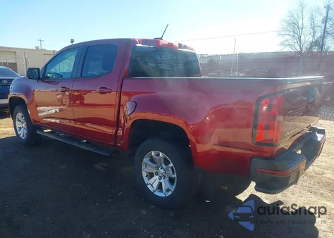 2021 Chevrolet Colorado 2Wd Short Box Lt из США, поврежденный, VIN 1GCGSCEAXM1188974